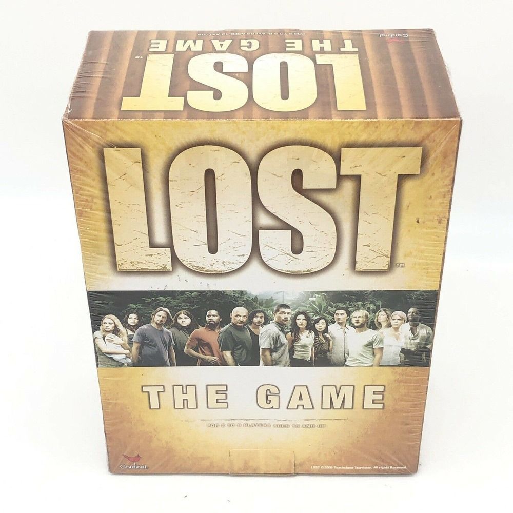 Lost TV Series The Game Board Game New Sealed 2-8 players Age 13+ Cardinal 2006